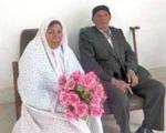ازدواج داماد ۸۷ ساله و عروس ۶۲ ساله در خانه سالمندان +عکس