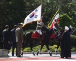 استقبال رسمی روحانی از رییس جمهور کره جنوبی (عکس)