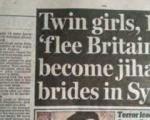 دو دختر 16 ساله انگلیسی چگونه برای ازدواج با داعشی ها از خانه فرار کردند + عکس