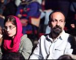 اصغر فرهادی همراه با همسر و دخترش به تماشای تئاتر نشستند + تصاویر