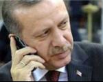 پیام تسلیت تلفنی اردوغان به رئیس‌جمهور
