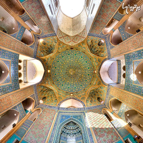 معماری مسحورکننده مساجد ایرانی در کادر عکاس