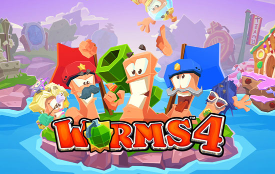 عرضه‌ی بازی Worms 4 روی گوگل پلی استور