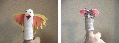 آموزش تصویری عروسک انگشتی, نحوه درست کردن عروسک انگشتی