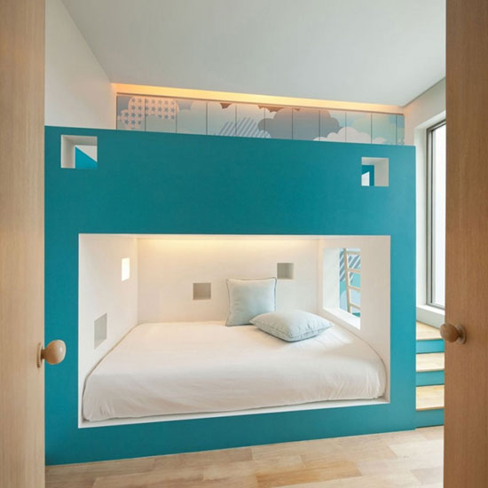 نمونه‌هایی از خلاقیت به کار رفته در ساخت تختخواب‌های دو طبقه