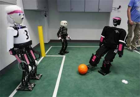 اخبار,اخبار گوناگون,فوتبال جام جهانی ربات‌های انسان نما