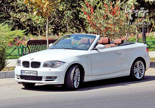 تست BMW سری 1 کانور تیبل در تهران