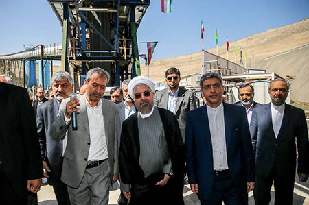 اخبار,اخبار اجتماعی , بازدید حسن روحانی از مترو مشهد