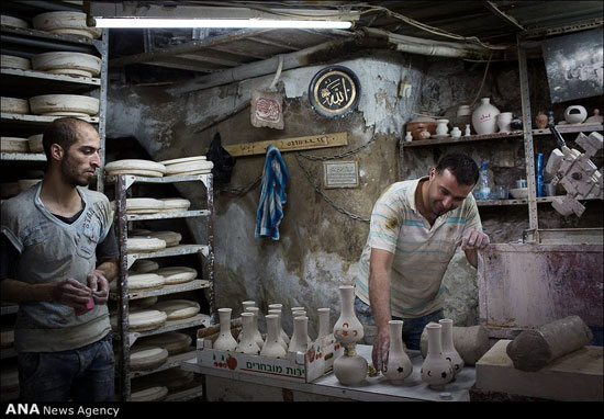 هنر سنتی سرامیک فلسطین