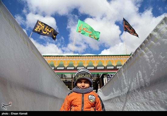 عکس: «تاسوعا» در حسینیه اعظم زنجان