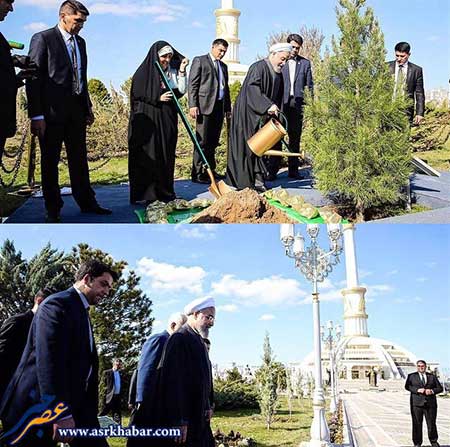 اخبار,اخبار اجتماعی ,حسن روحانی در ترکمنستان
