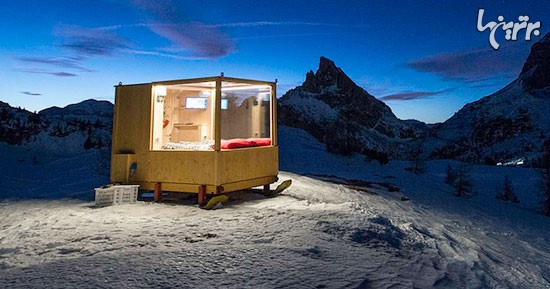 اتاقی برای عاشقان ماجراجویی در کوههای دولومیت
