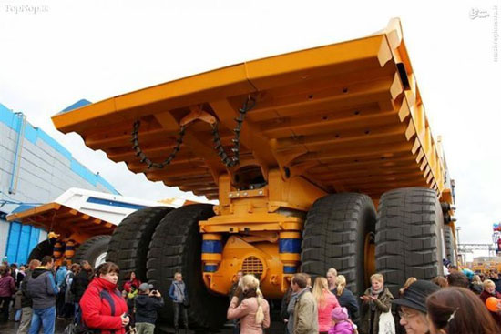 عکس/ بزرگترین کامیون دنیا