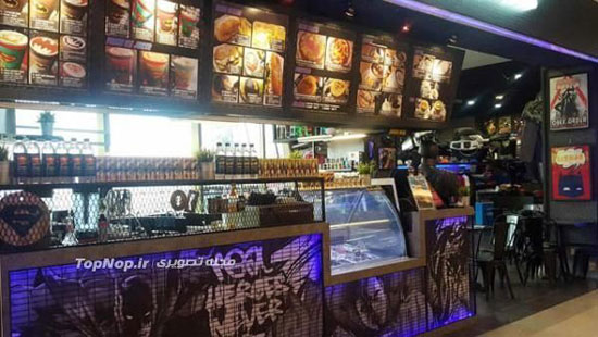 کافه و فست فود ابر قهرمان ها در مالزی !