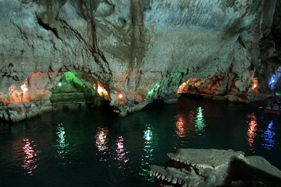 مهاباد: غار آبی شگفت‌انگیز سهولان