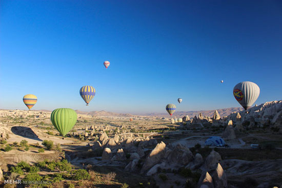 بالون سواری در کاپادوکیای ترکیه