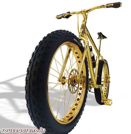 دوچرخه طلایی سه میلیارد تومانی
