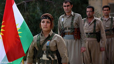 اخبار,اخبار بین الملل,تمرین نظامی پیشمرگ های کرد  برای مبارزه با داعش