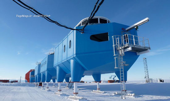 ایستگاه تحقیقاتی هالی VI در قطب جنوب (10 عکس)