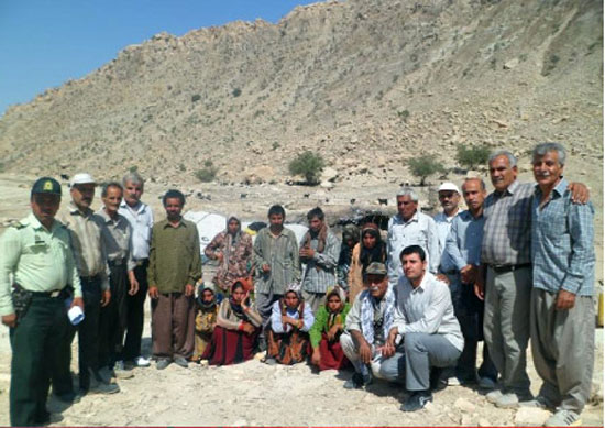 کشف خانواده ای عجیب در کوه‌های بوشهر +عکس