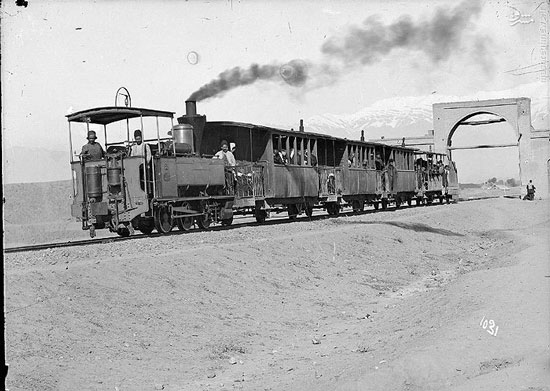 اولین قطار ایران را دیده اید؟