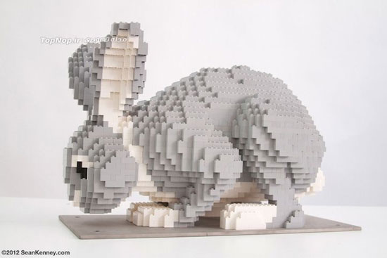 حیوانات ساخته شده با لگو
