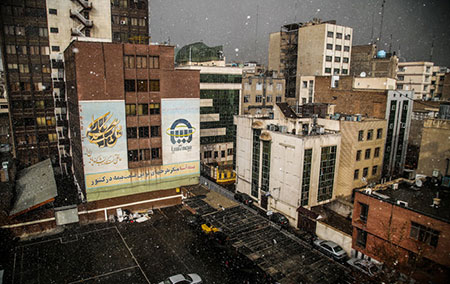 اخبار,اخباراجتماعی,اولین برف تهران