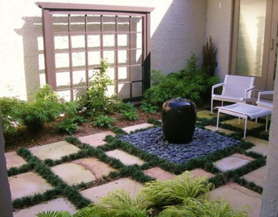 ایده هایی برای طراحی حیاط کوچک خانه شما