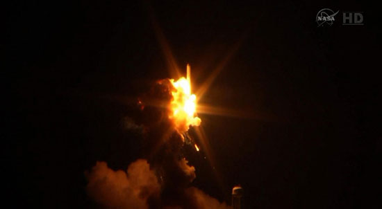 (تصاویر) انفجار فضاپیمای ناسا پس از پرتاب