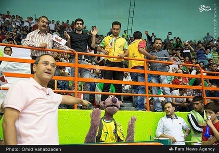 اخبار,جناب خان در بازی والیبال ایران و امریکا