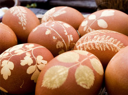 تزیین تخم مرغ سفره هفت سین, نحوه تزیین تخم مرغ