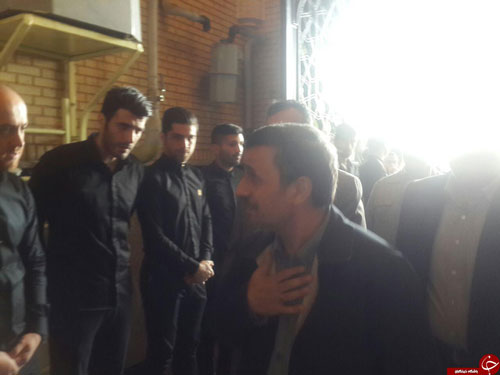 دیالوگ لو رفته میان احمدی‌نژاد و علی پروین