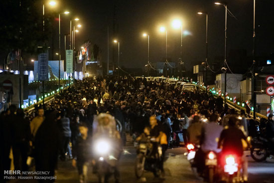 عکس: مراسم احیای شب 21 رمضان در تهران