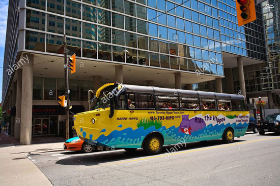 اتوبوس های دوزیست تورنتو!