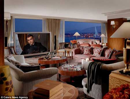 تصاویری از گران ترین هتل سوئیت جهان