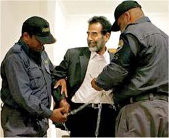 صدام حسین در پایان 