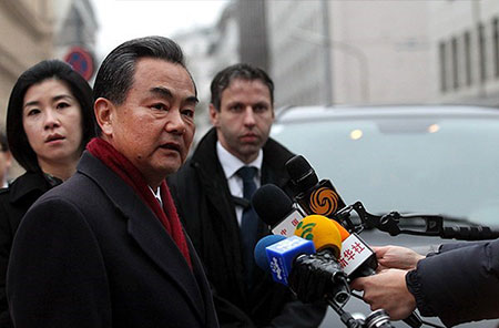 اخبار,اخبارسیاست خارجی ,دیدار ظریف با وزیرخارجه چین