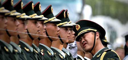 عکسهای جالب,نیروهای گارد چین,تصاویر دیدنی