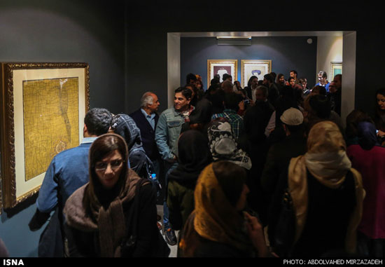 عکس: افتتاح نمایشگاه آثار آیدین آغداشلو - گالری اثر