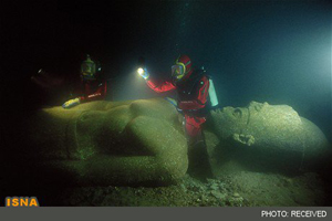 شهر باستانی ایراکلیو,کشف شهر افسانه ای در زیر آبهای مدیترانه