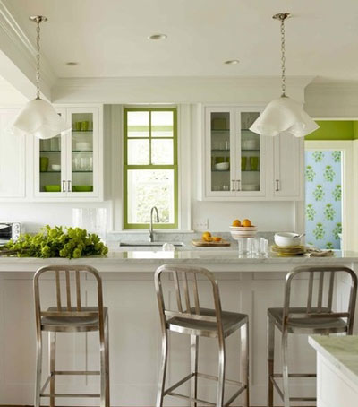 طراحی داخلی به رنگ سبز,رنگ سبز در طراحی خانه