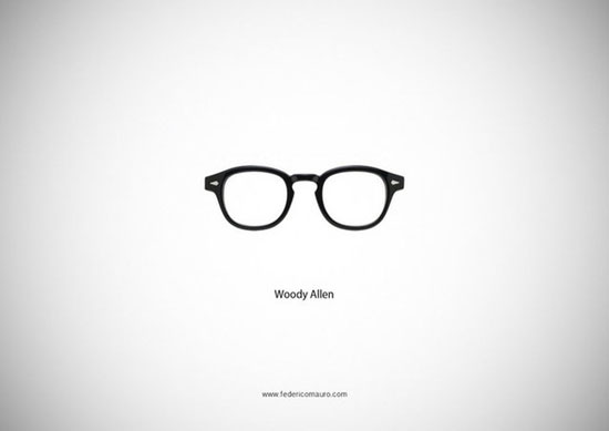 مجموعه تصویری از عینک های مشاهیر جهان