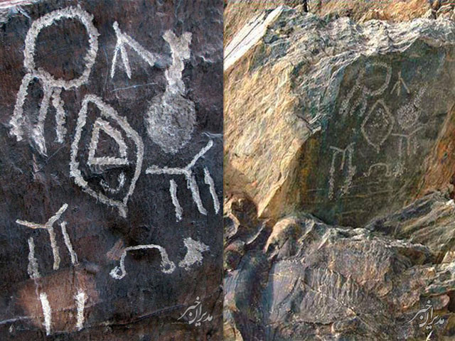 شباهت عجیب نماد قومی قشقایی ها با نمادهای کشف شده در اروپا و آمریکای باستان + عکس و فیلم