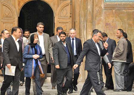 اخبار,اخبار سیاست خارجی سفر اشتون به اصفهان