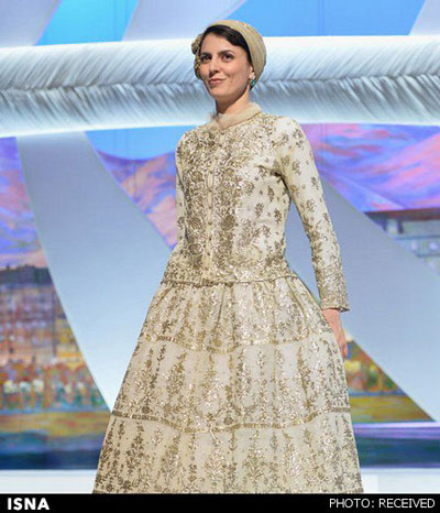 لباس 180 ساله بر تن «لیلا حاتمی» در کن