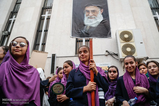 عکس: راهپیمایی اعتراضی ارامنه در تهران