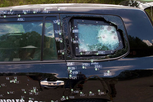 عکس: تست مرگبار خودروهای تشریفاتی