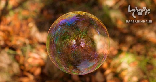 تصاویری زیبا از انعکاس طبیعت در حباب