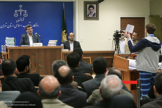 عکس: پنجمین جلسه دادگاه رسیدگی به اتهامات بابک زنجانی