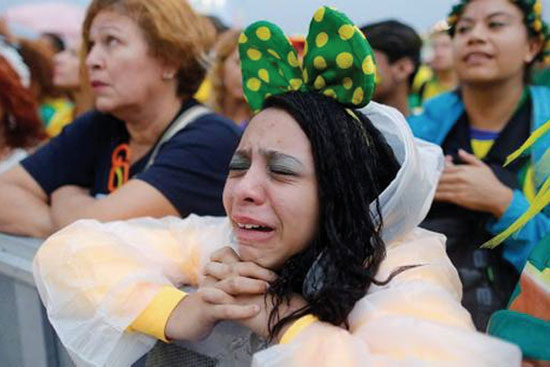 برزیل - آلمان به روایت تصویر/ اشک‌های طلایی